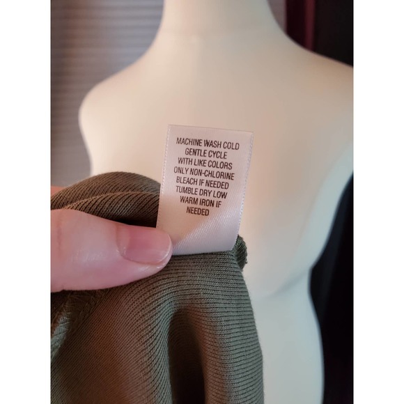 CJ Banks Size 2X Olive Tank Top - Picture 5 of 5